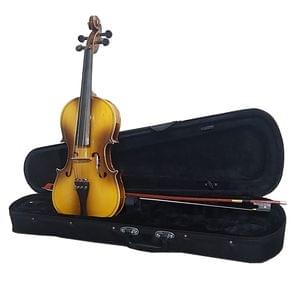 DevMusical VY31 inches 4 4 Full Size Yellow Classical Modern Violin Complete Outfit